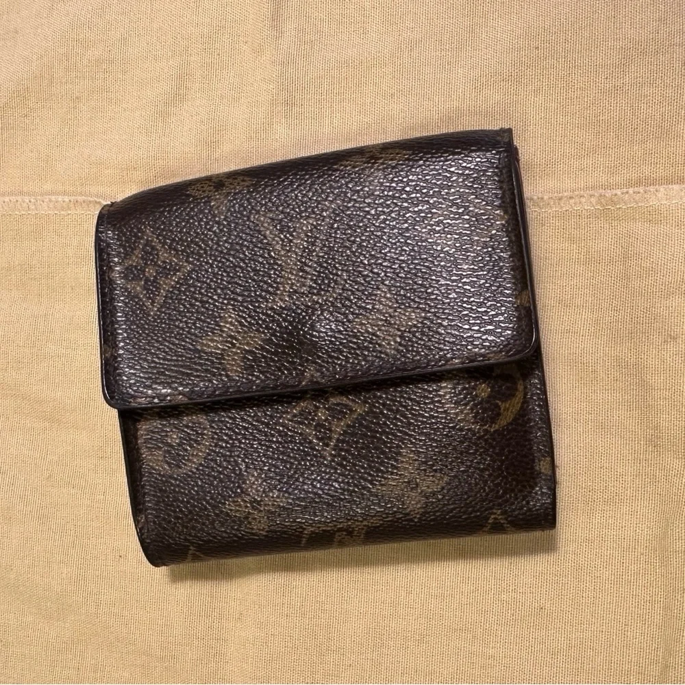 Louis Vuitton Brown Monogram Trifold Wallet - Picture 7 of 12